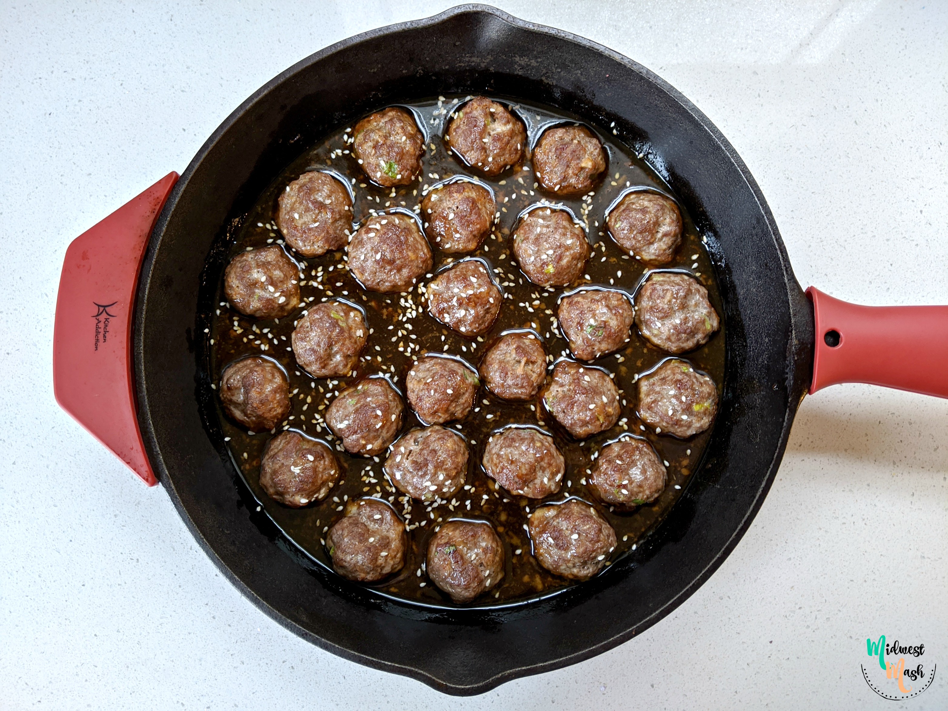 Asian Style Meatballs | Midwest Mash