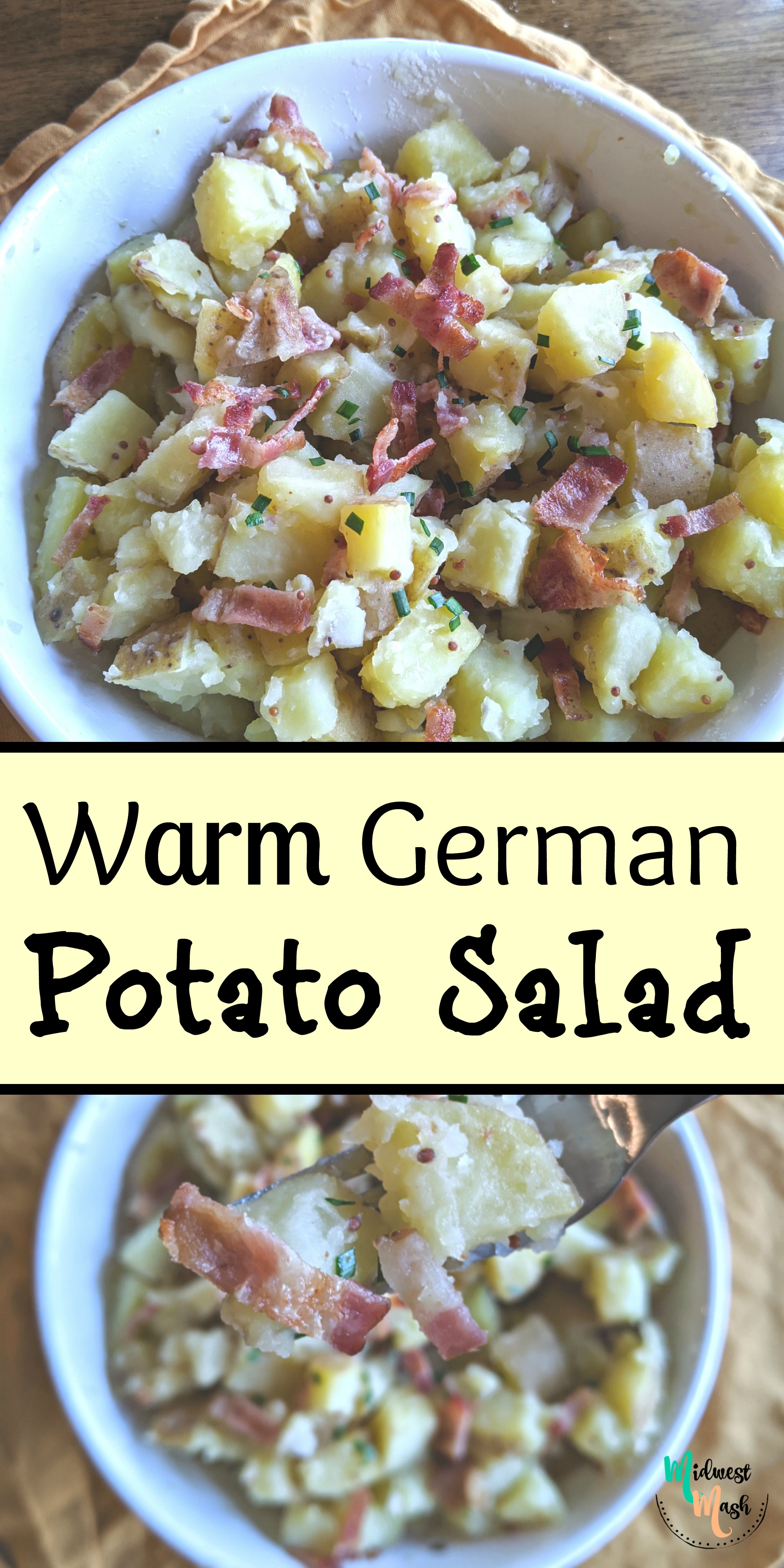 Warm German Potato Salad | Midwest Mash