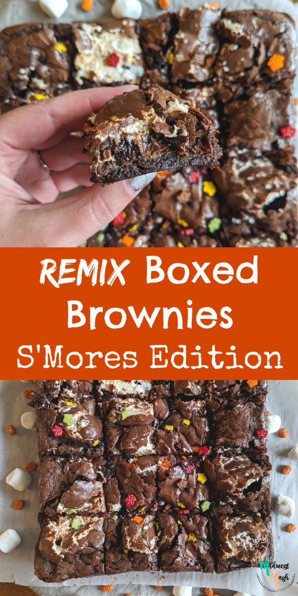 Remix Boxed Brownies S’Mores Edition Midwest Mash