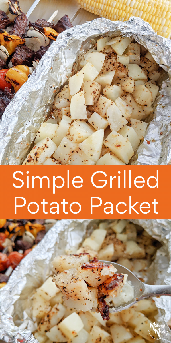 Simple Grilled Potato Packet Midwest Mash
